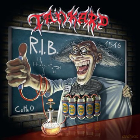 Tankard: R.I.B. (Red/White/Black Splatter) [Winyl]