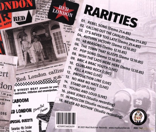 Red London: Rarities [CD]
