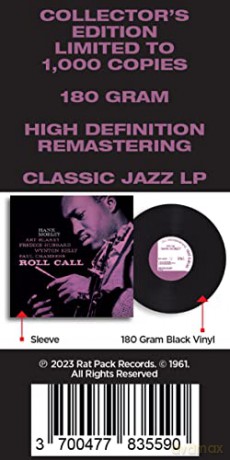 Hank Mobley: Roll Call [Winyl]