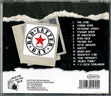 Red Letter Day: Sacred Planet [CD]