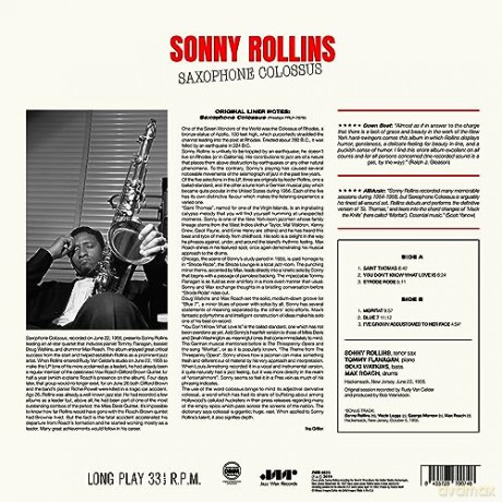 Sonny Rollins: Saxophone Colossus (+1 Bonus Track) (Limited) [Winyl]