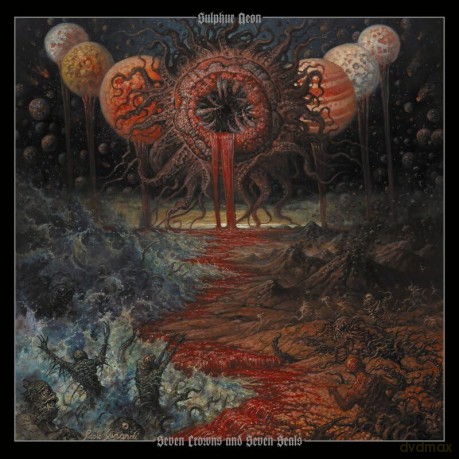 Sulphur Aeon: Seven Crowns And Seven Seals (Red/Black) [Winyl]