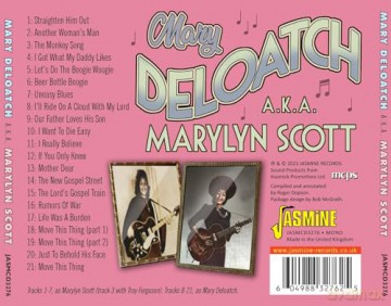 Mary Deloatch A.K.A. Marylyn Scott: She Got What Her Daddy Likes [CD]
