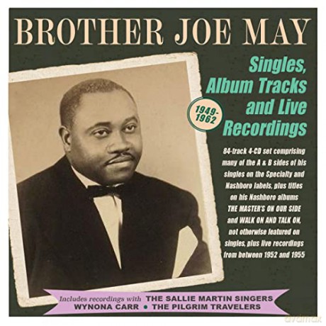 Brother Joe May: Singles. Album Tracks And Live Recordings 1951-62 [4CD]
