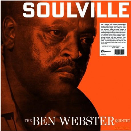 Ben Webster Quintet: Soulville (Numbered) (Clear) [Winyl]