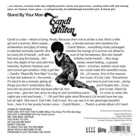 Candi Staton: Stand By Your Man [CD]