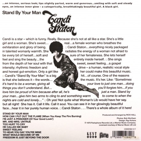 Candi Staton: Stand By Your Man [CD]