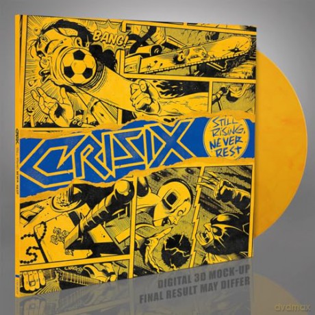 Crisix: Still Rising... Never Rest (Yellow Flame) [Winyl]
