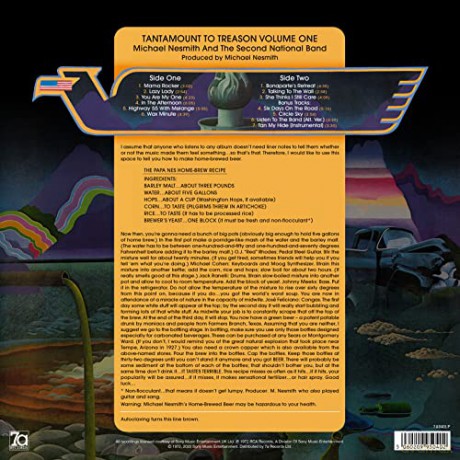 Michael Nesmith: Tantamount To Treason Vol. 1 (50th Anniversary) [Winyl]