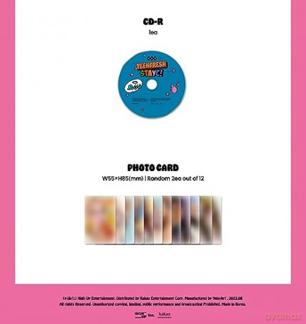 Stayc: Teenfresh (3rd Mini Album) (digipack Ver.) [CD]