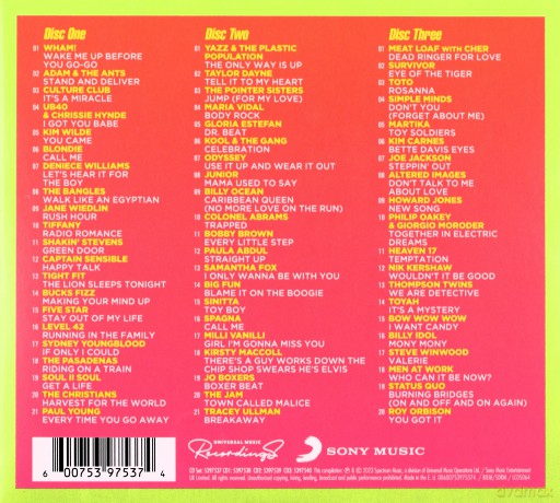 The Best 80s Car Songs Sing Along Album In The World... Ever! [3CD]