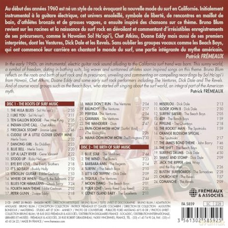 Dick Dale /The Revels /The Beach Boys: The Birth Of Surf Rock 1933-1962 [2CD]