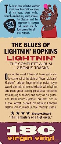 Lightnin Hopkins: The Blues Of Lightnin Hopkins - Lightnin (+2 Bonus Tracks) (Limited) [Winyl]