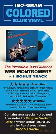 Wes Montgomery: The Incredible Jazz Guitar (+1 Bonus Track) (Limited) (Blue) [Winyl]