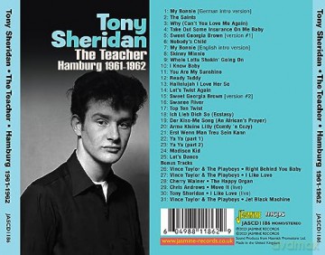 Tony Sheridan: The Teacher - Hamburg 1961-1962 Plus Bonus Tracks [CD]