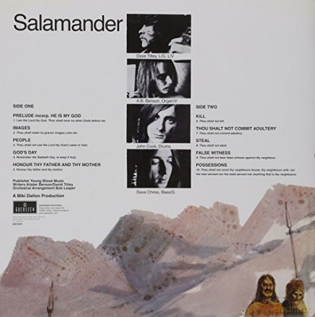 Salamander: The Ten Commandments [Winyl]