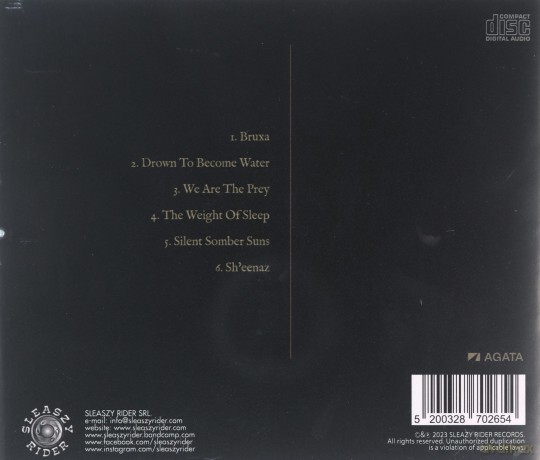 Cunabula: The Weight Of Sleep [CD]