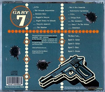 Gary 7: Three Of Our Agents Are Missing... [CD]