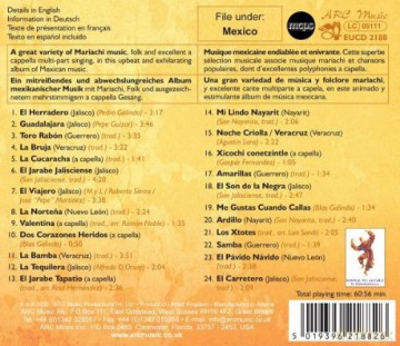 Estampas De Mexico: Traditional Music From [CD]