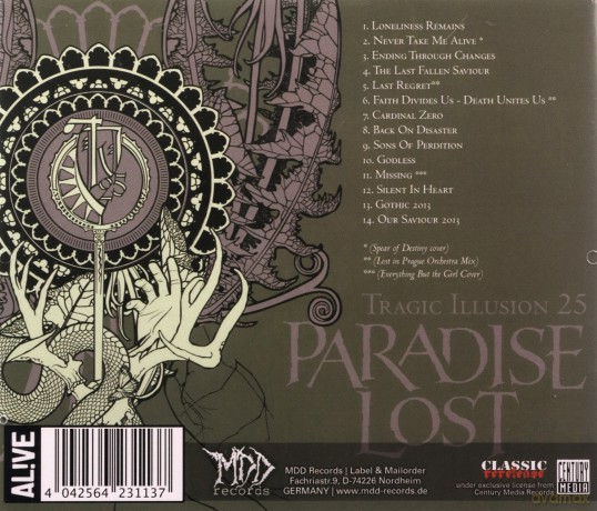 Paradise Lost: Tragic Illusions 25 [CD]