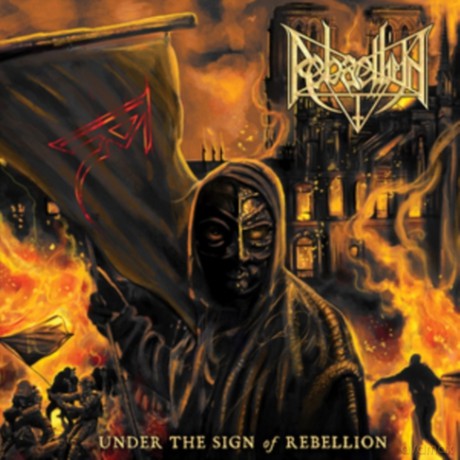 Rebaelliun: Under The Sign Of Rebellion (Orange/Black Splatter) [Winyl]