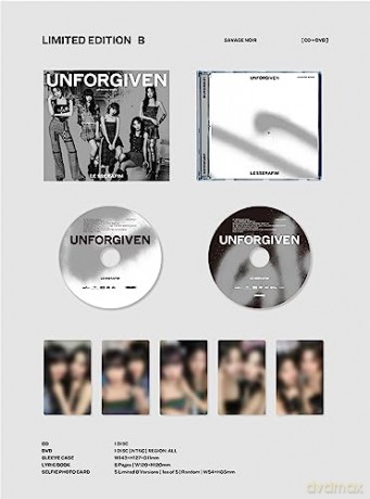 Le Sserafim: Unforgiven (Limited Press Edition B) [2CD]