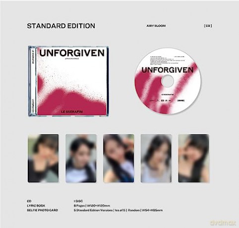Le Sserafim: Unforgiven (Limited Press Standard) [CD]