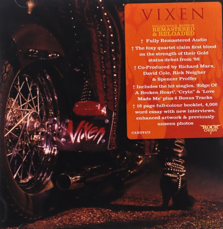 Vixen: Vixen [CD]