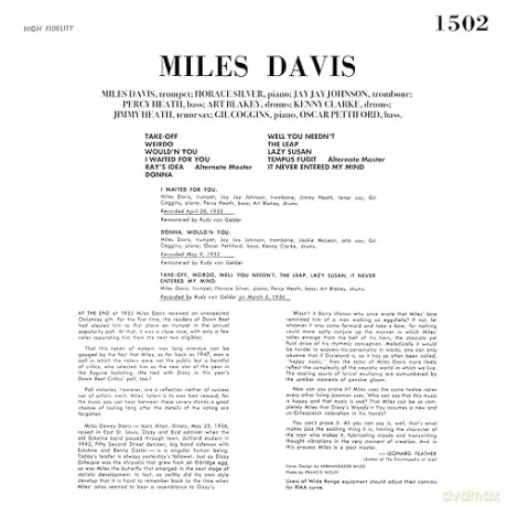 Miles Davis: Volume 2 [Winyl]