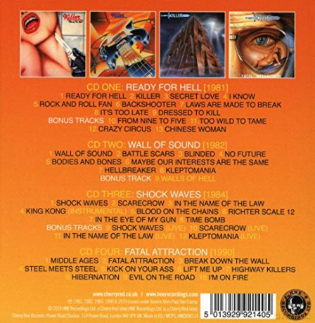 Killer: Volume One - The Mausoleum Years Boxset 1981-90 [4CD]