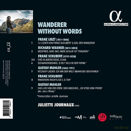 Juliette Journaux: Wanderer Without Words [CD]