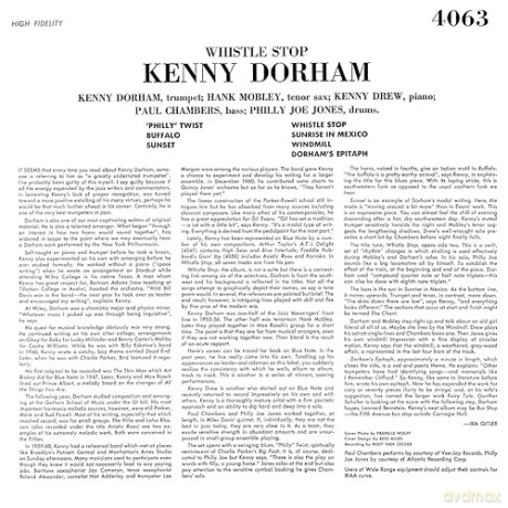 Kenny Dorham: Whistle Stop [Winyl]