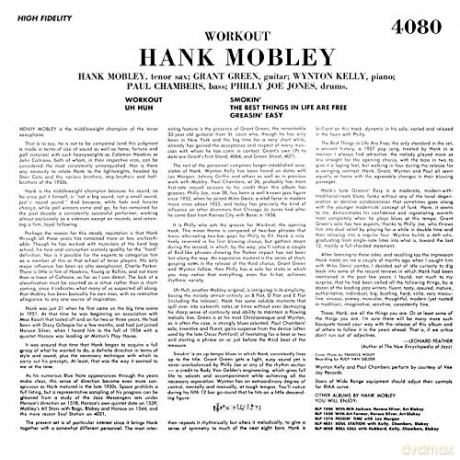 Hank Mobley: Workout [Winyl]