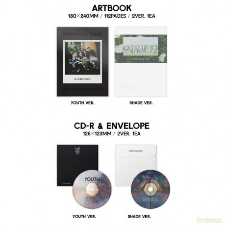 Zerobaseone: Youth In The Shade (1st Mini Album) [CD]