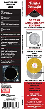 Tangerine Dream: Zeit (Gold/Silver) [2xWinyl]