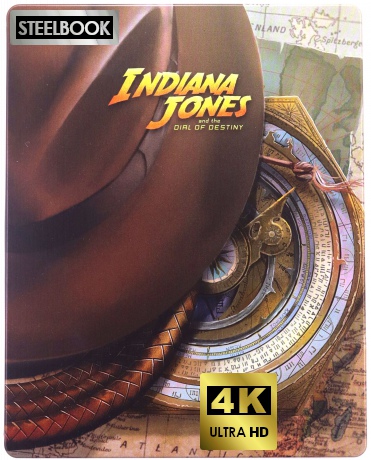 Indiana Jones and the Dial of Destiny (Indiana Jones i artefakt przeznaczenia) (steelbook) [Blu-Ray 4K]+[Blu-Ray]