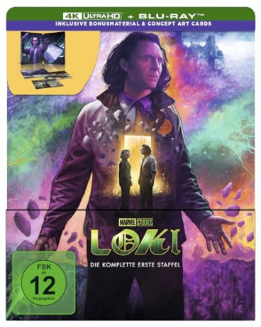 Loki Season 1 (steelbook) [2xBlu-Ray 4K]+[2xBlu-Ray]