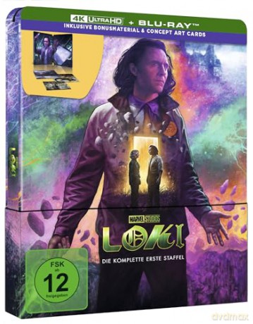 Loki Season 1 (steelbook) [2xBlu-Ray 4K]+[2xBlu-Ray]