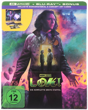 Loki Season 1 (steelbook) [2xBlu-Ray 4K]+[2xBlu-Ray]