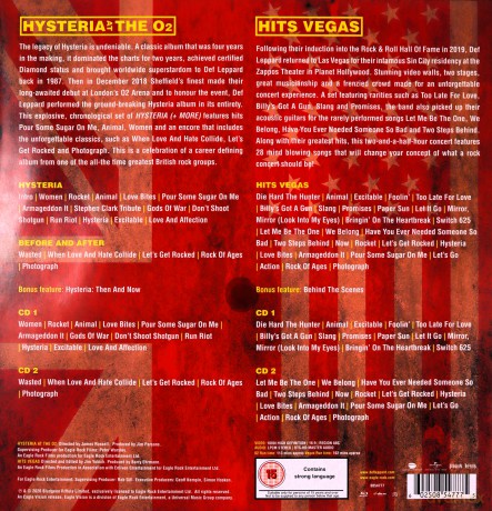 Def Leppard: London To Vegas [2xBlu-Ray]+[4CD]