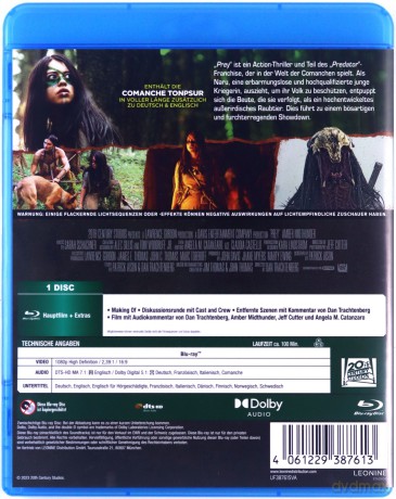 Prey (Predator: Prey) [Blu-Ray]