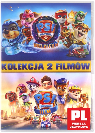 Psi Patrol: Kolekcja 2 Filmów [2DVD]