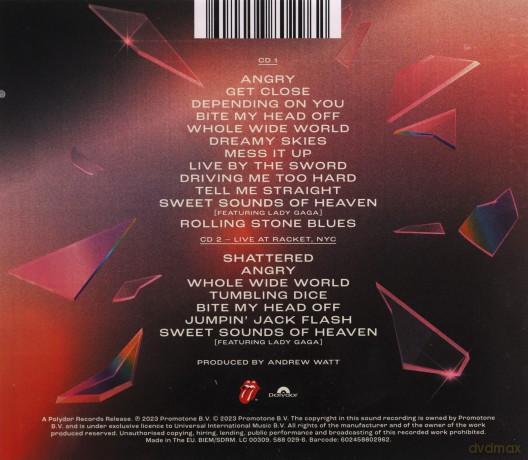 The Rolling Stones: Hackney Diamonds (Live) [2CD]