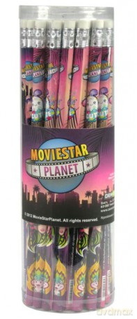 Ołówek z gumką Movie Star Planet [KSIĄŻKA]