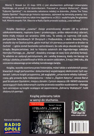Operacja ,,Lawina". Dzieje przemilczanej zbrodni UB - Maciej T. Nowak [KSIĄŻKA]