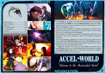 Accel World - Intégrale - Edition Saphir (3 Blu-ray) + Livret