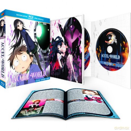 Accel World - Intégrale - Edition Saphir (3 Blu-ray) + Livret
