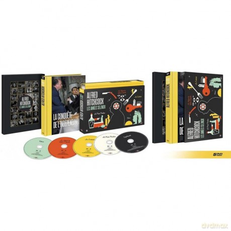 Alfred Hitchcock - The Selznick Years: Rebecca / Spellbound / Notorious / The Paradine Case (Rebeka / Urzeczona / Osławiona / Akt oskarżenia) [BOX] [5DVD]