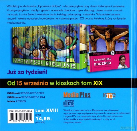 Opowieści biblijne. Tom 18. Odrzucony Mesjasz (książka + CD) [KSIĄŻKA]