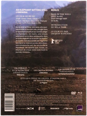 An Elephant Sitting Still (Siedzący słoń) [Blu-Ray]+[DVD]